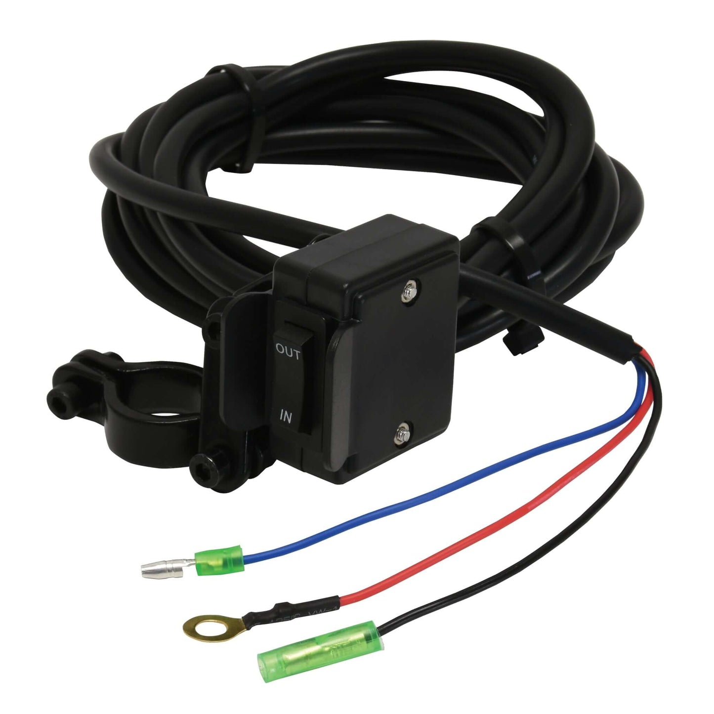Die Superwinch Terra 2500 ist die ideale Alternative zur Handseilwinde und besonders für leichte Lasten geeignet. Im Lieferumfang enthalten sind eine Kabelfernbedienung, Einbauschalter, Steckdose, Relais, Rollenfenster, Batteriekabel und ein Stahlseil mit Sicherheitshaken (Durchmesser: 4,8 mm, Länge: 12,2 m). Eine Montageplatte für das Rollenfenster ist ebenfalls dabei.