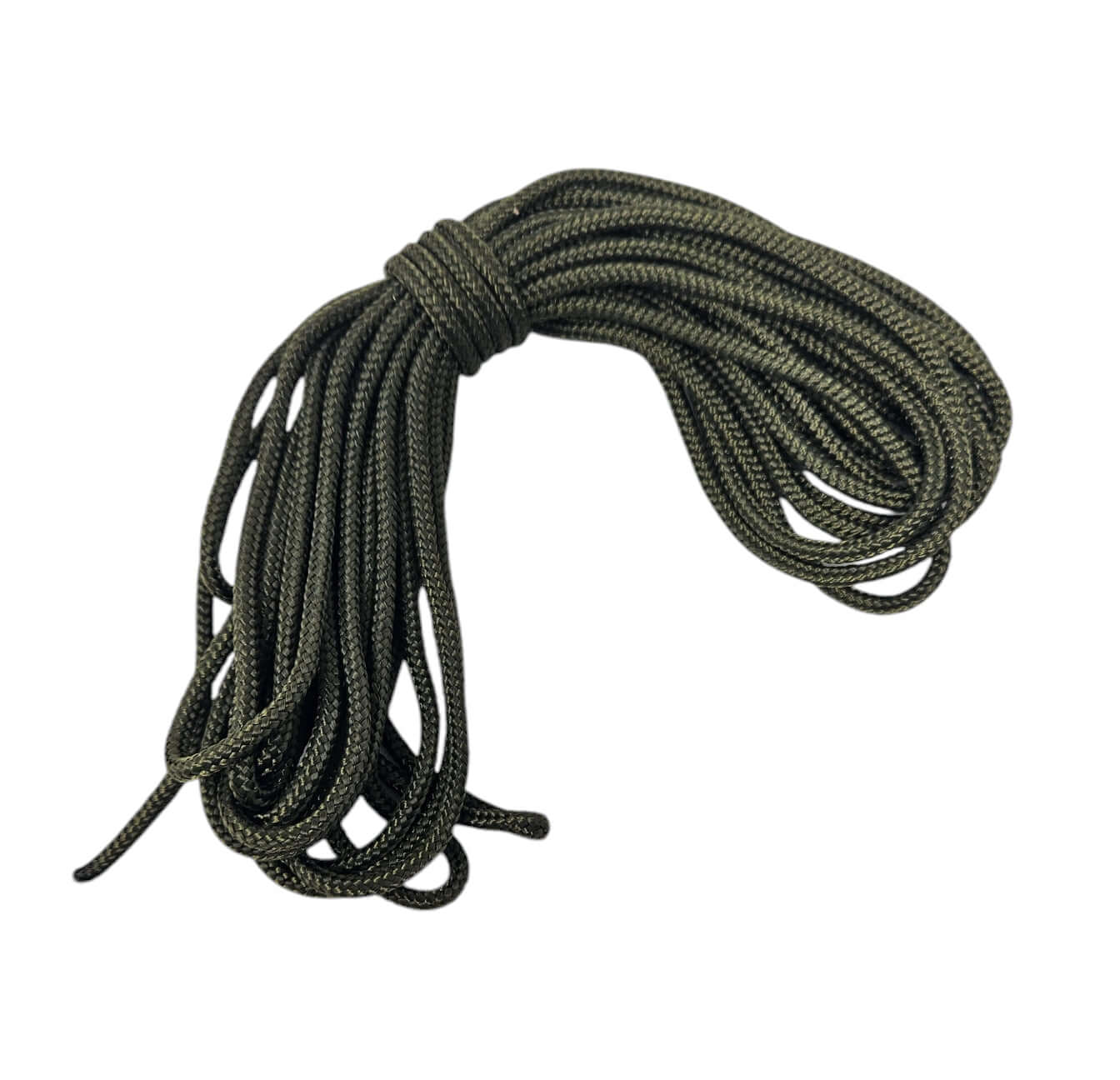 Hochwertige grüne Paracord-Schnur, ideal für Survival-Kits und Outdoor-Aktivitäten.