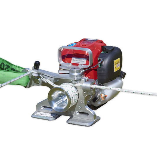 Die Eder Powerwinch 500 Spillwinde ist Ihre Lösung für müheloses Heben und Ziehen. Mit einem geringen Gewicht von nur 8 kg ist sie die Leichteste aus der Spillwinden