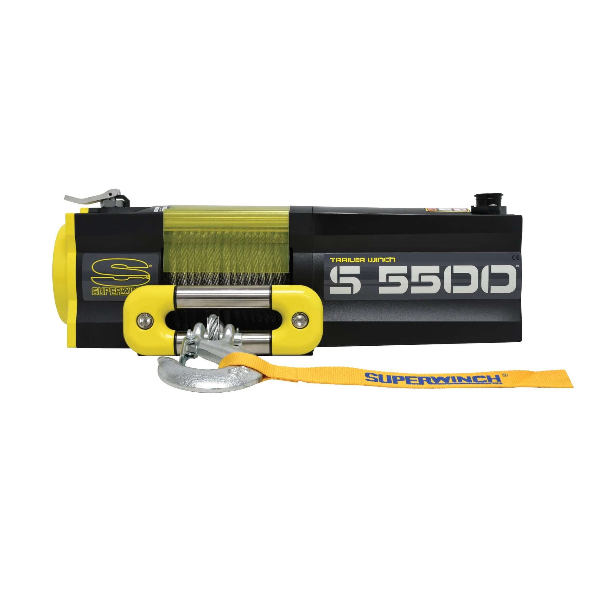 Die Superwinch S5500 12V ist die ideale Seilwinde, besonders geeignet zum komfortablen Ziehen von leichteren bis mittelschweren, rollenden Lasten auf Transportfahrzeuge, Trailer oder Anhänger