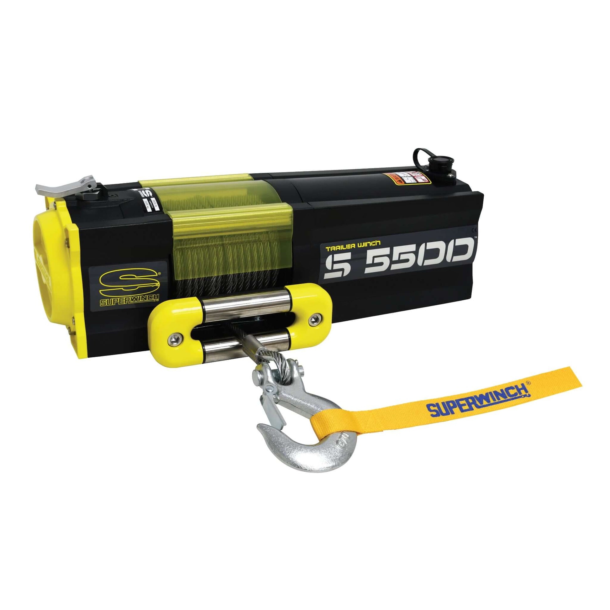 Die Superwinch S5500 12V ist die ideale Seilwinde, besonders geeignet zum komfortablen Ziehen von leichteren bis mittelschweren, rollenden Lasten auf Transportfahrzeuge, Trailer oder Anhänger